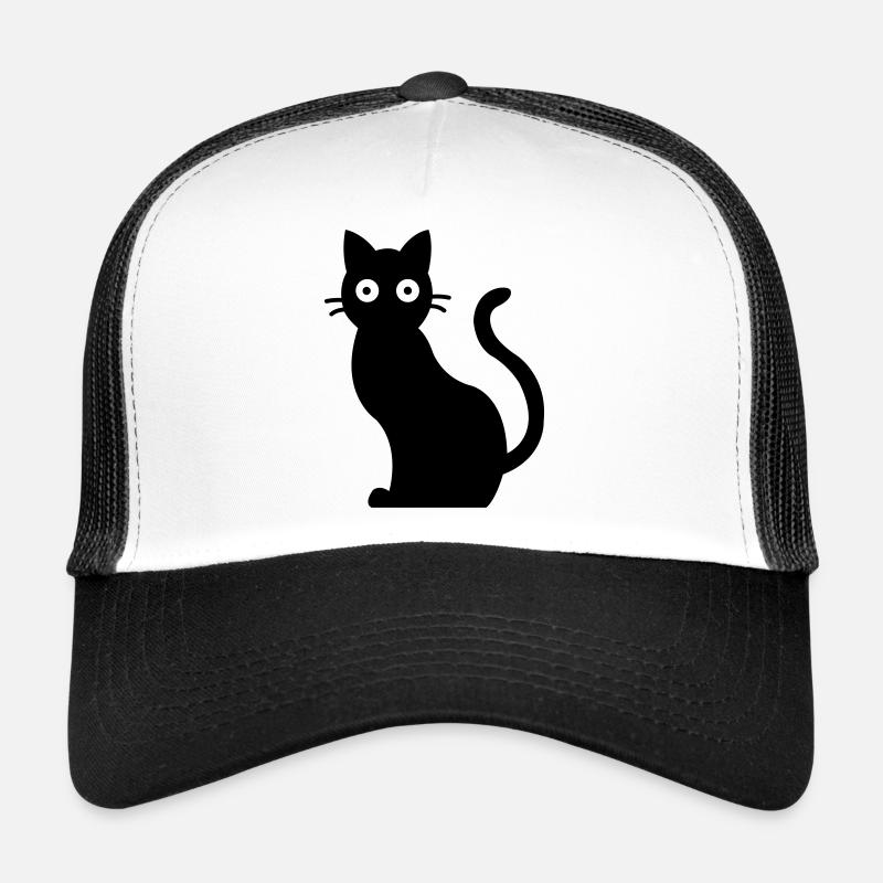 Chat Chat Noir Casquette trucker 
