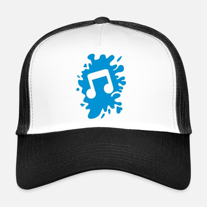 note de musique blob Casquette trucker 