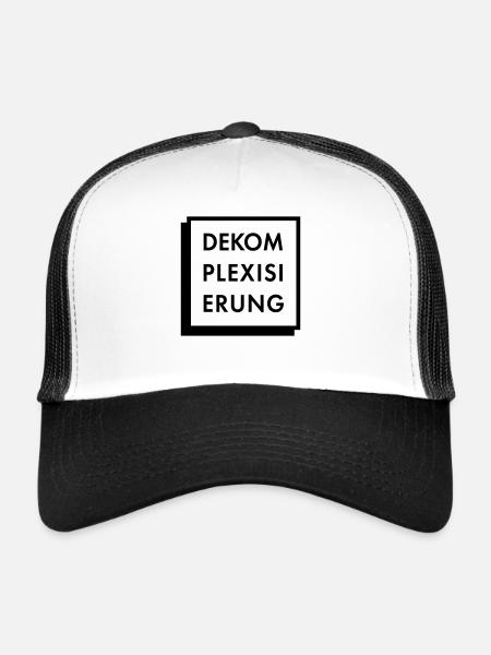 Decomplexization - Trucker Cap - white/black