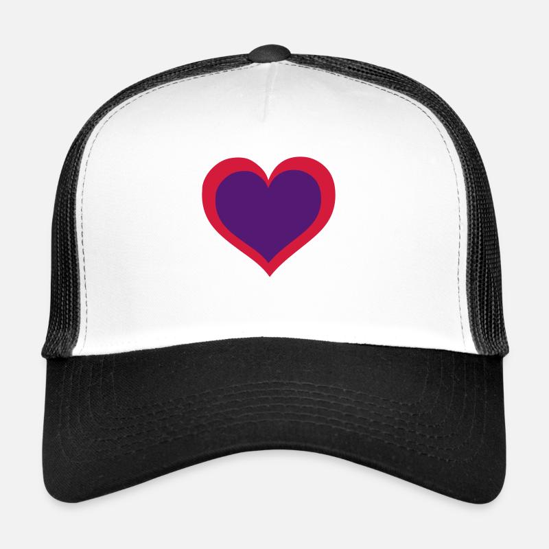 heart Casquette trucker 