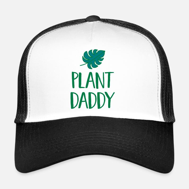 Plant Daddy - Trucker Cap - white/black