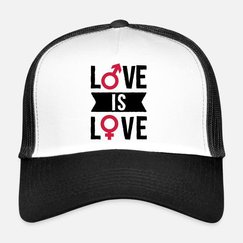 Love is love Trucker Cap