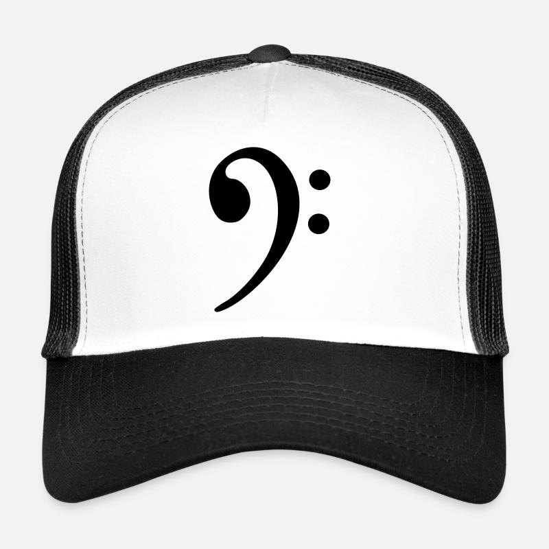 Bass Clef Trucker Cap