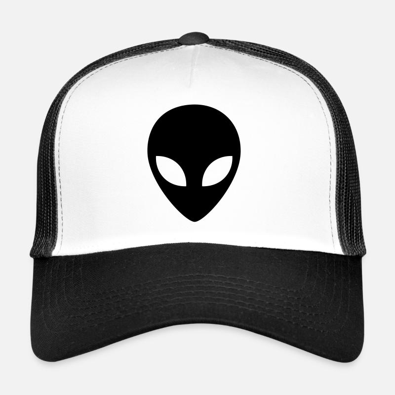 Alien - Trucker Cap - Weiß/Schwarz