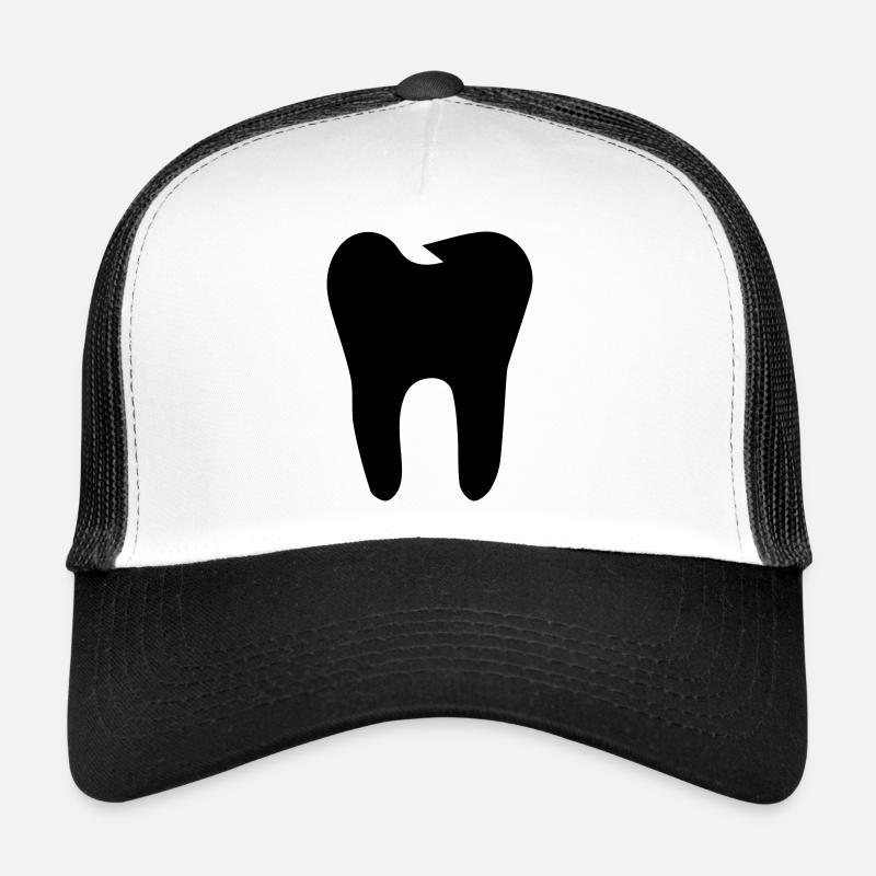 Symbole de l’icône de dent Casquette trucker 