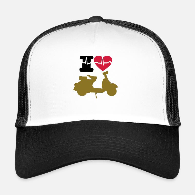 I love moto Trucker Cap