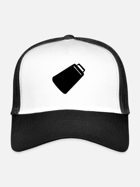 Cowbell - Trucker Cap - white/black