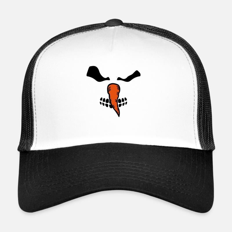 Bonhomme de neige de zombie Casquette trucker 