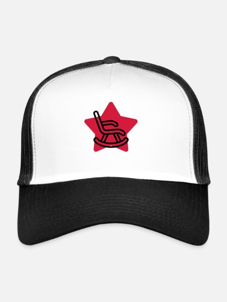 Retirement Retired Ruhestand Retraite Retraitée - Trucker Cap - white/black - Front