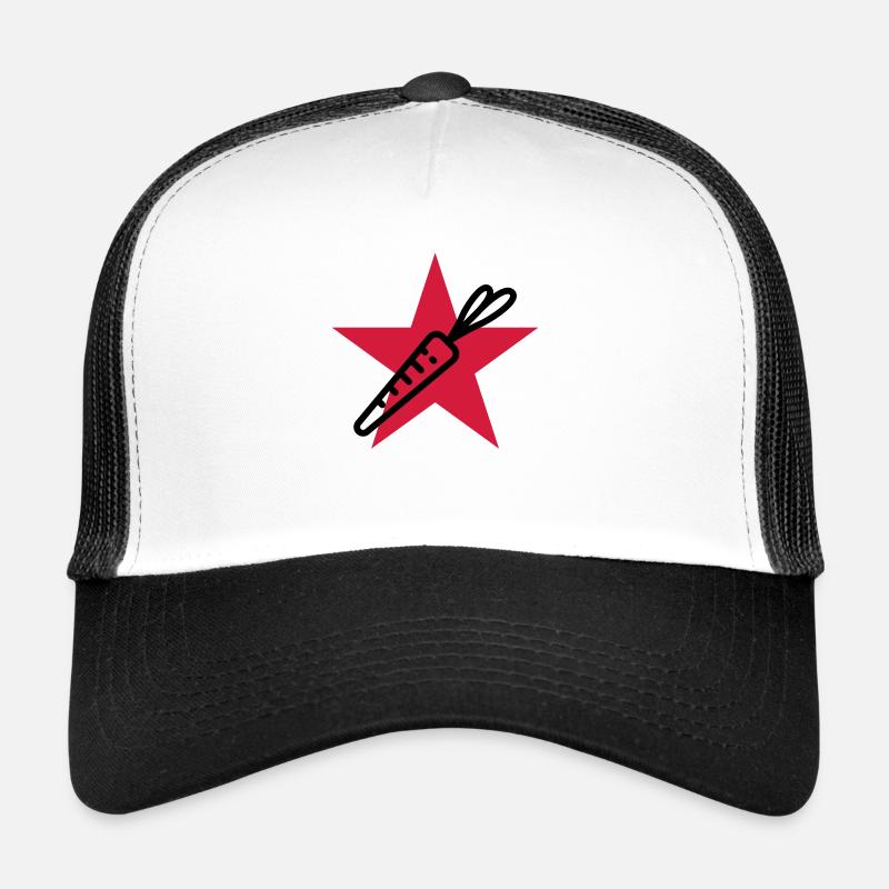 Vegan Vegetarian Végétarien Vegetarier Animal Trucker Cap