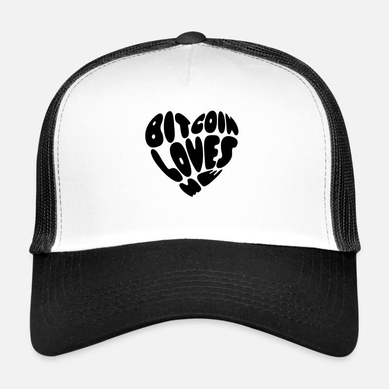 Bitcoin Loves Me Trucker Cap