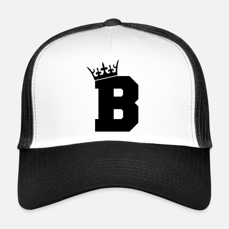 buchstabe_b_king_01 Casquette trucker 
