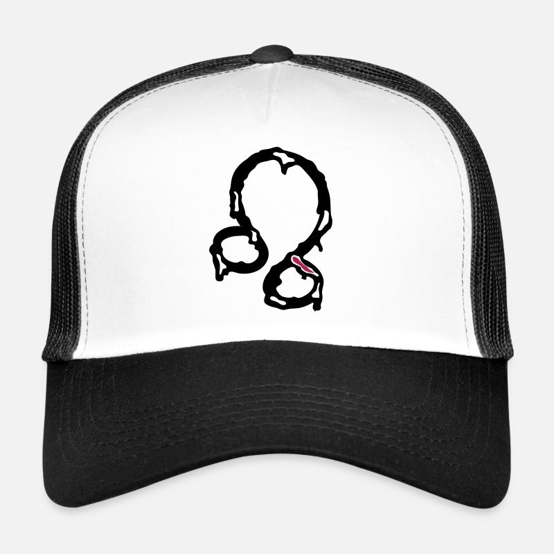 Zodiac sign Leo - Trucker Cap - white/black