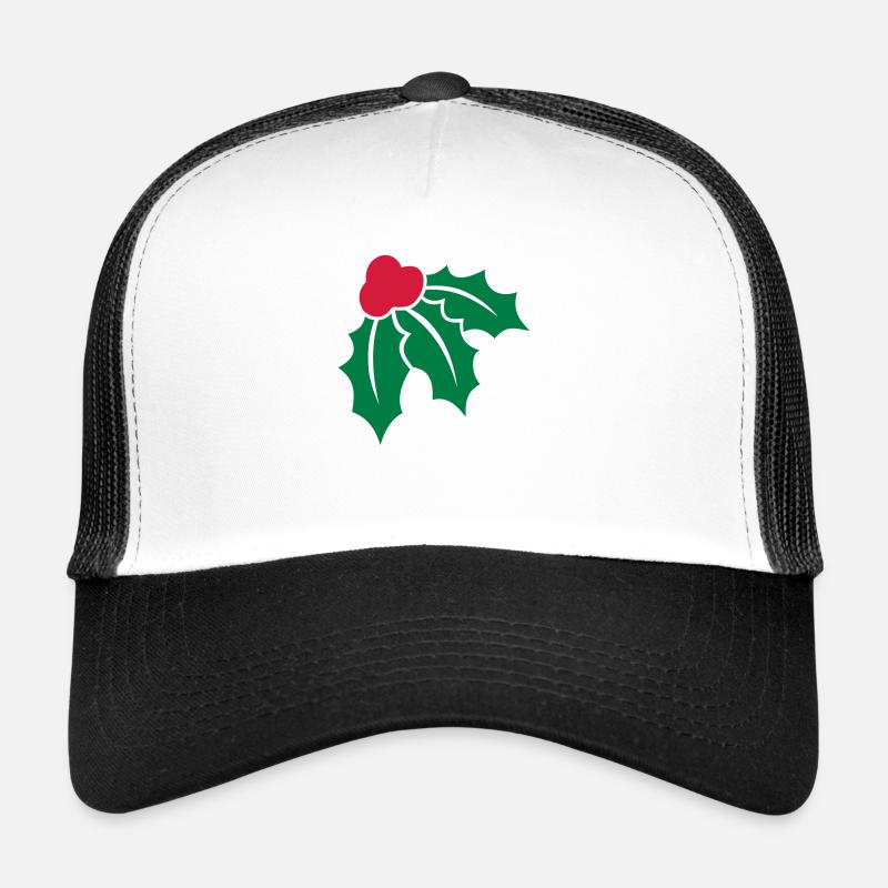 Christmas Holly 2 Trucker Cap
