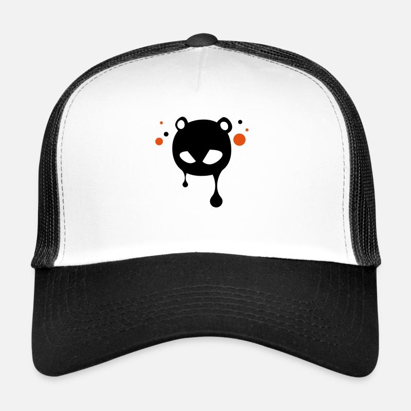 little bad monster Trucker Cap