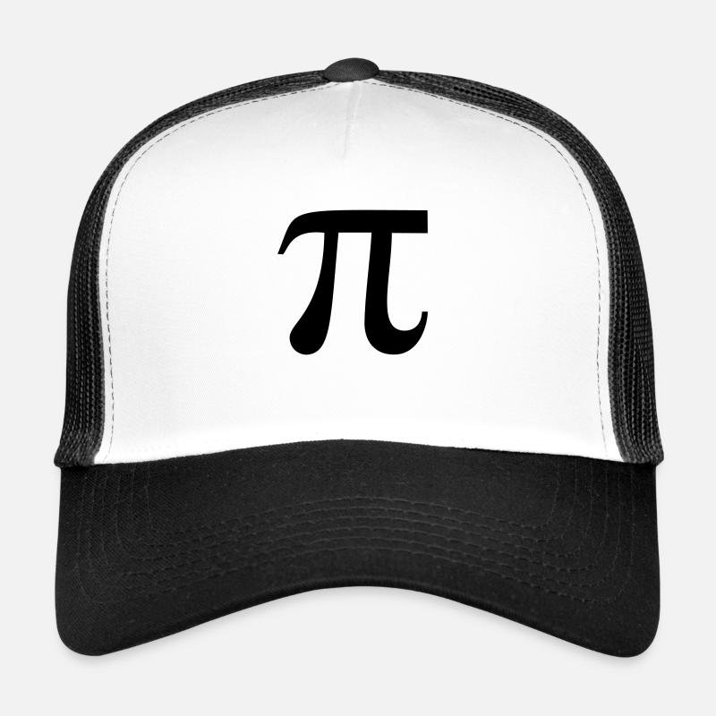 PI - Casquette trucker  - blanc/noir