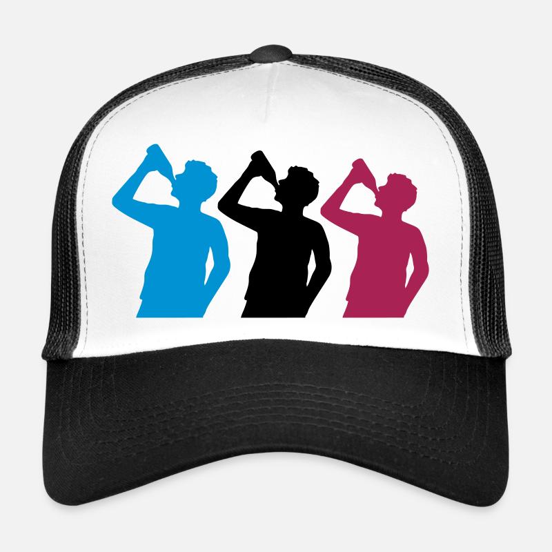 3 Freunde Bier trinken Trucker Cap