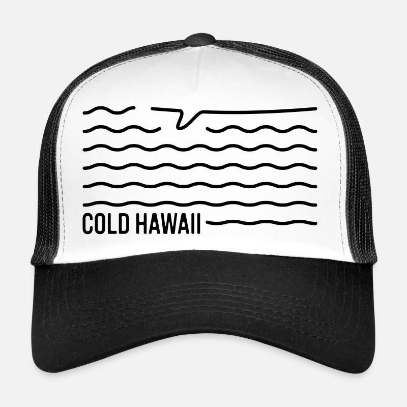 Planche de surf froide d’Hawaï Casquette trucker 