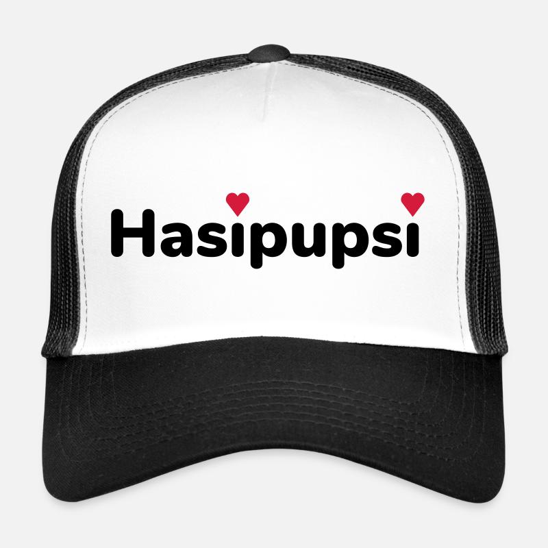 Hasipupsi (Herzchen als i-Punkte) Trucker Cap