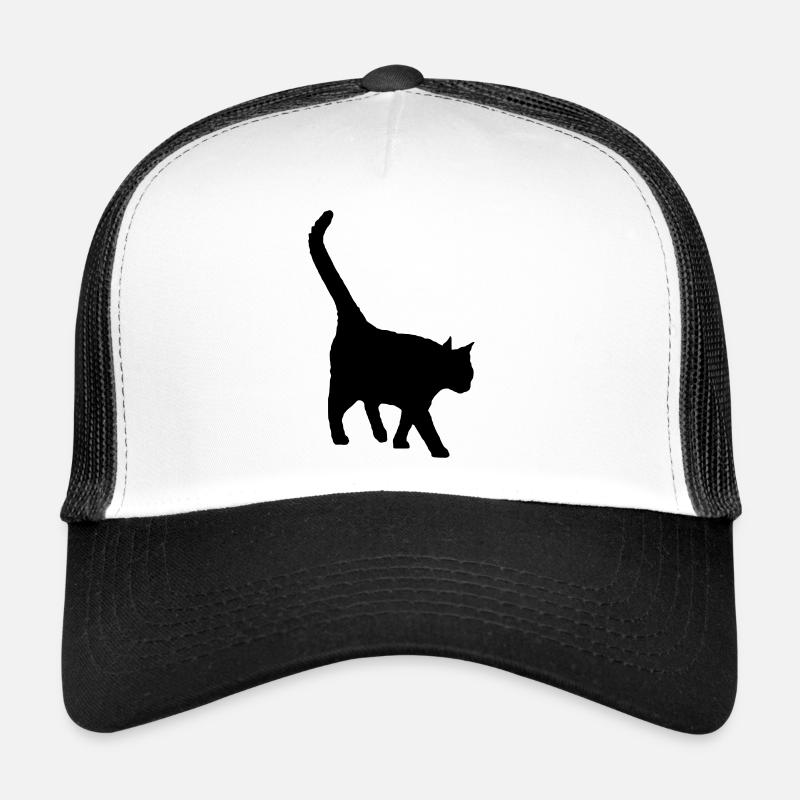 le chat noir Casquette trucker 