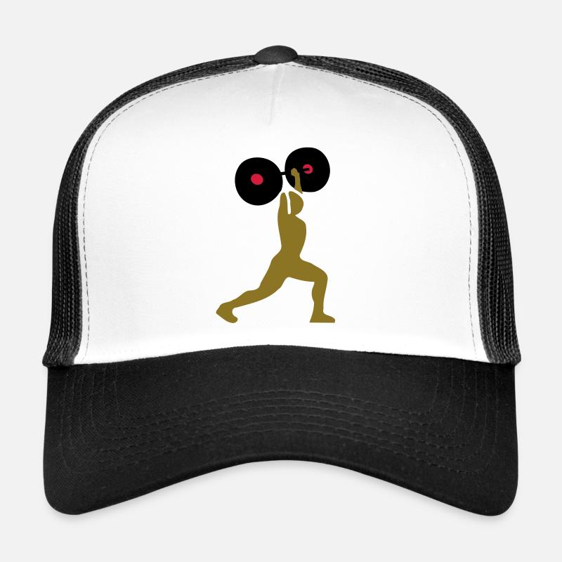 weight lifting Trucker Cap