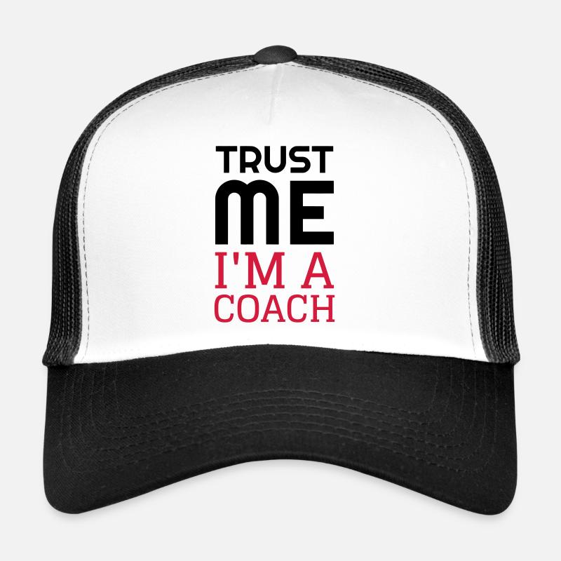 Coach Coaching Trainer Sport Entraineur Team Trucker Cap