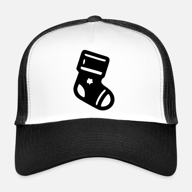 Christmas Sock Trucker Cap
