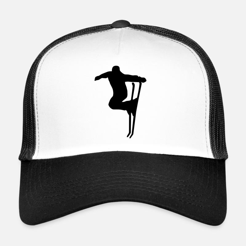 ski, skiing Trucker Cap