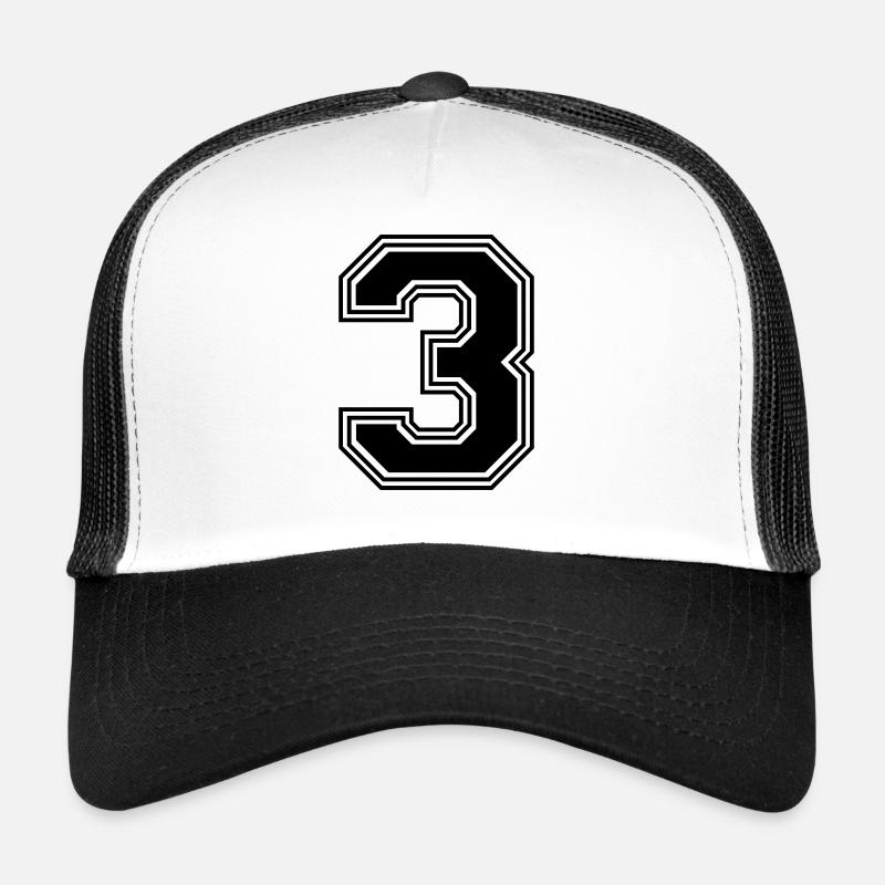 3_Nummer_3_(s31) Trucker Cap