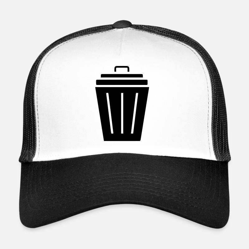 Icône de la poubelle Casquette trucker 
