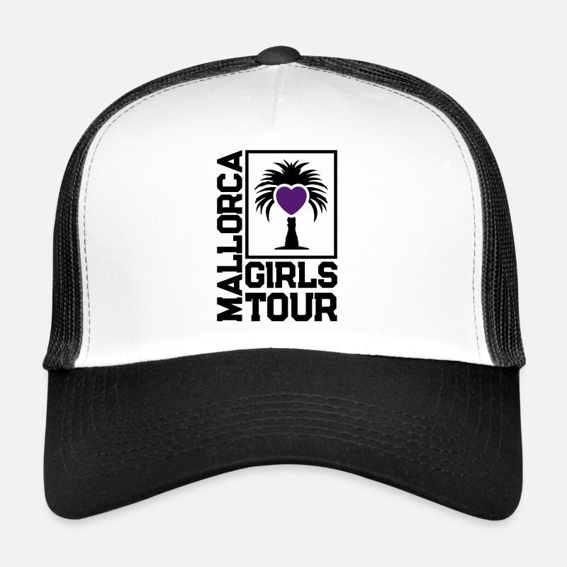 Visite des filles de Majorque Casquette trucker 