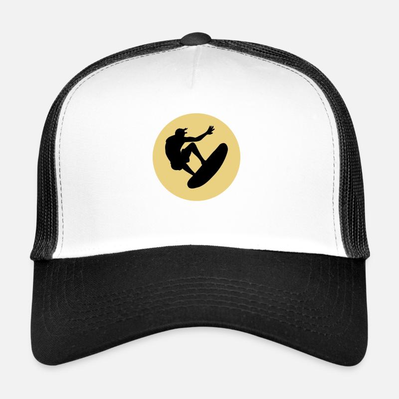 surfen cool sport logo Trucker Cap