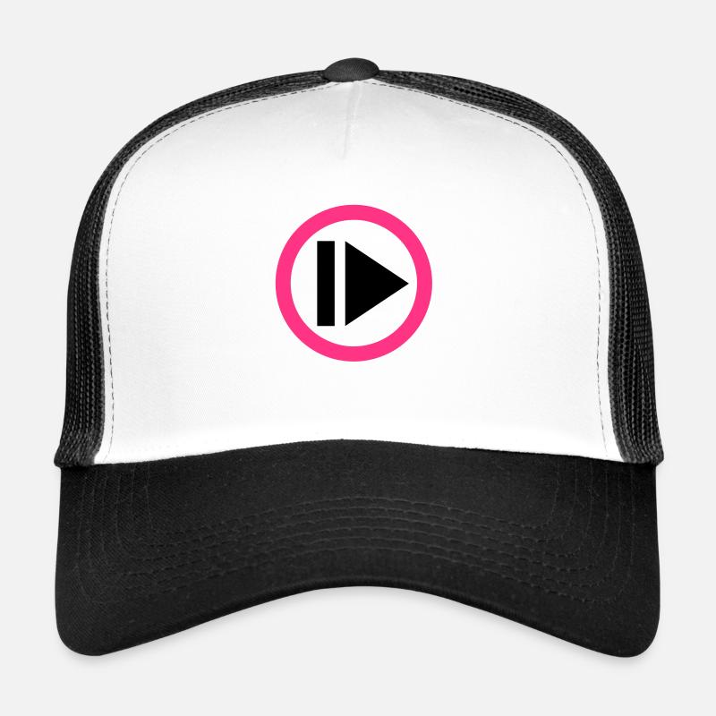 Play button Casquette trucker 