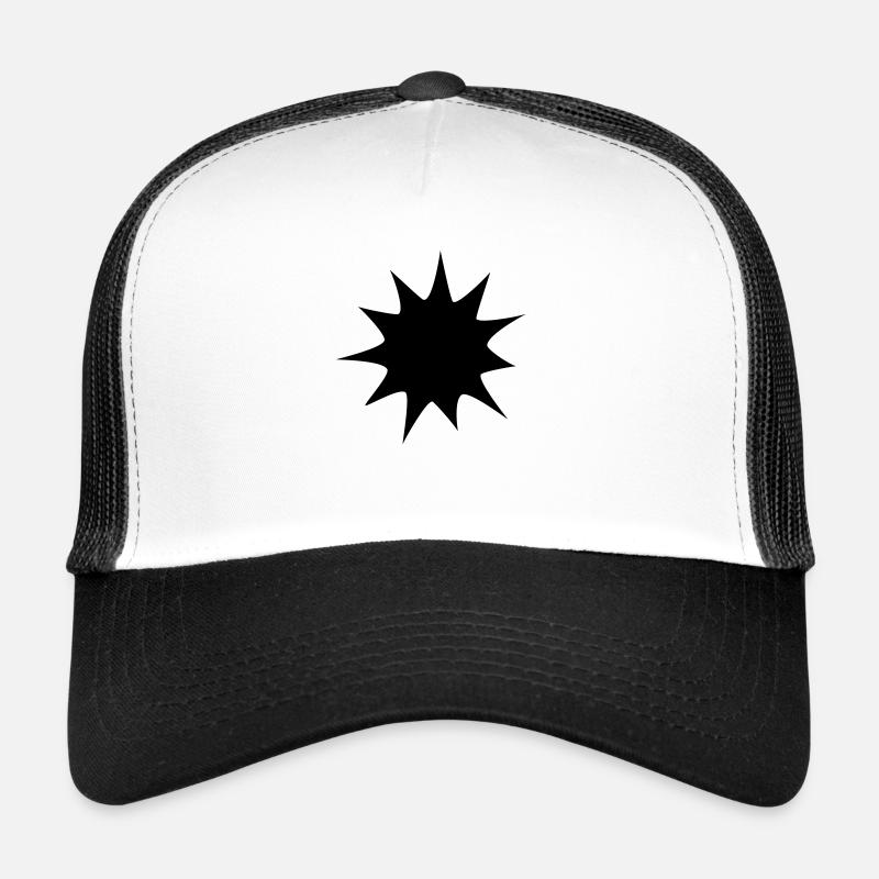 Trou noir Casquette trucker 
