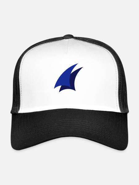 unter vollen Segeln - Trucker Cap - Weiß/Schwarz