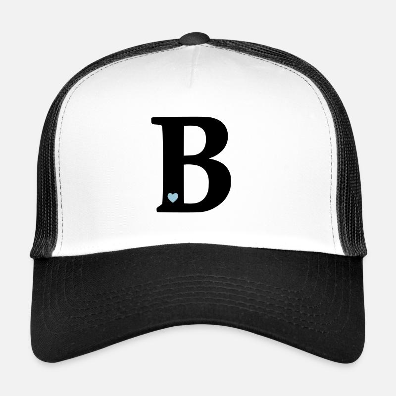 point (b) initial point Trucker Cap