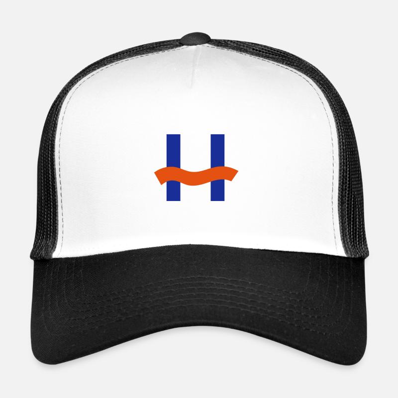 H Boot Klassenzeichen - Trucker Cap - Weiß/Schwarz