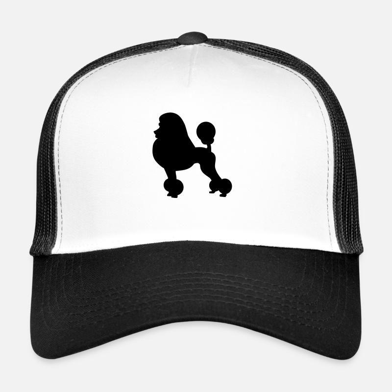 Poodle dog Trucker Cap