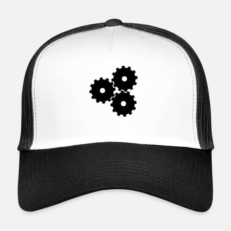 Gear Zahnrad Icon Trucker Cap