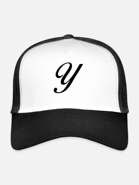 Y - Trucker Cap - white/black