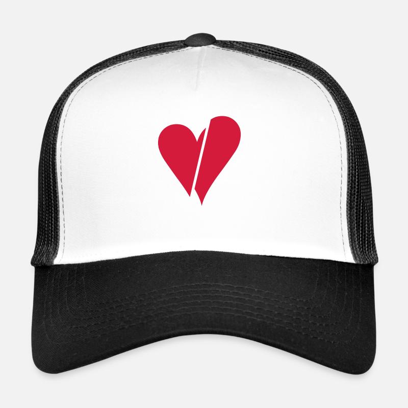 broken heart Trucker Cap