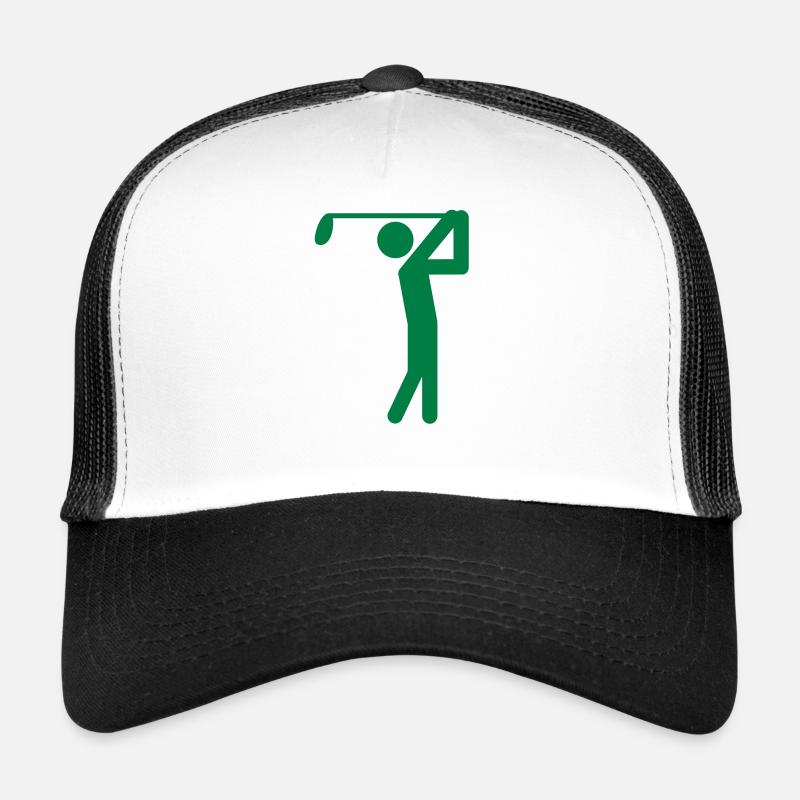 golfer icon Casquette trucker 