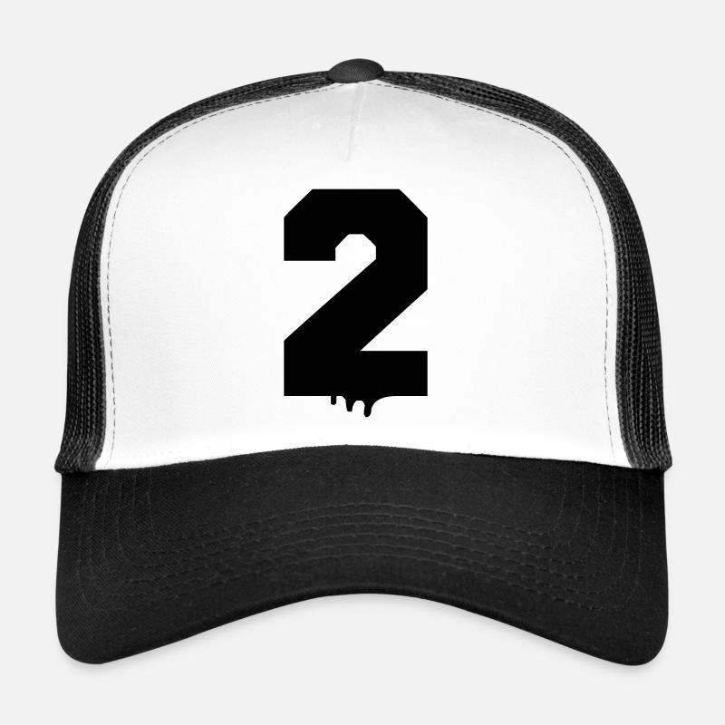 2 Numéros Casquette trucker 