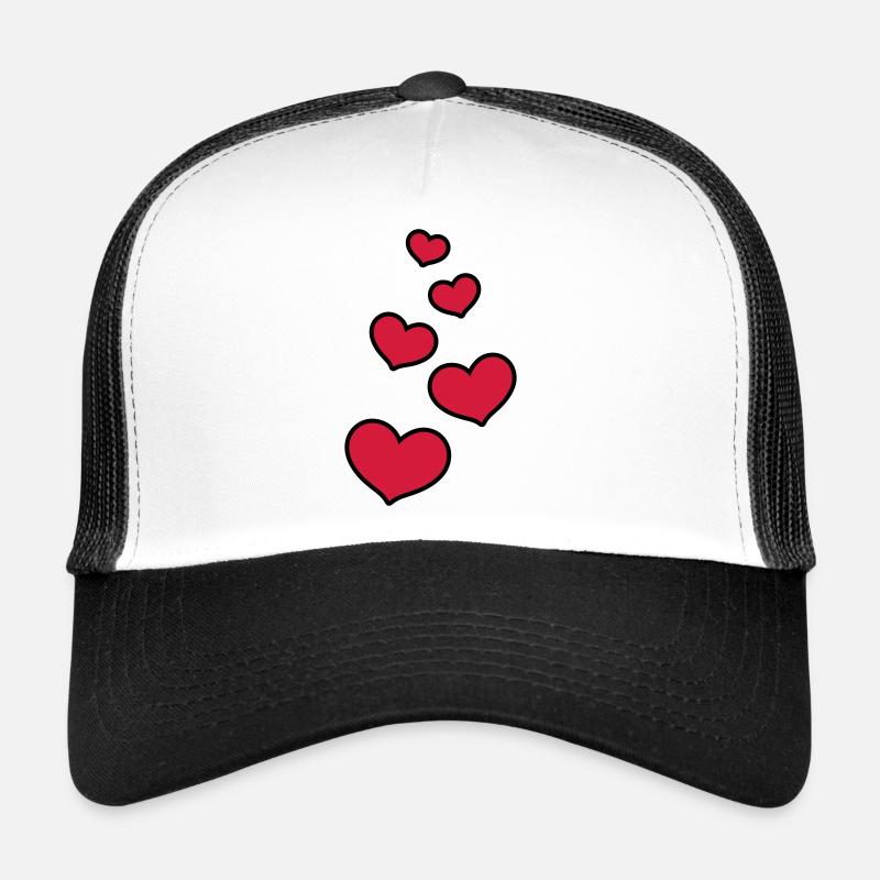Herzen Liebe Symbol Trucker Cap