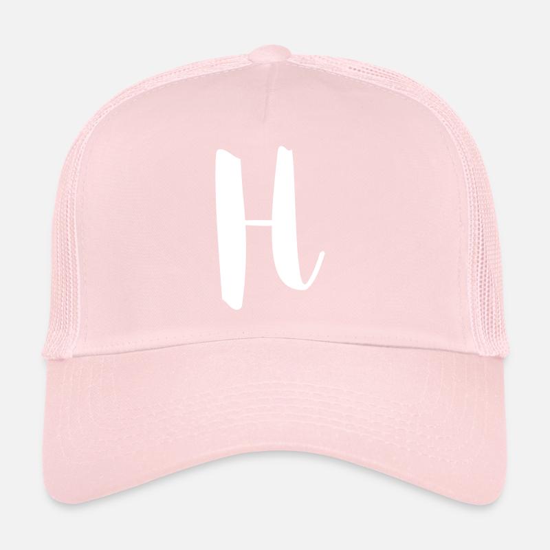 Lettre H Casquette trucker 
