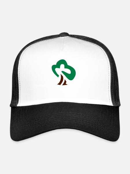 baum - Trucker Cap - white/black - Front