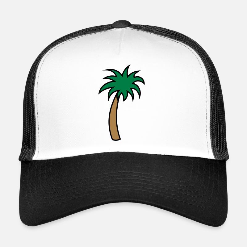Palme palm tree palmier - Tropen - Strandurlaub Trucker Cap