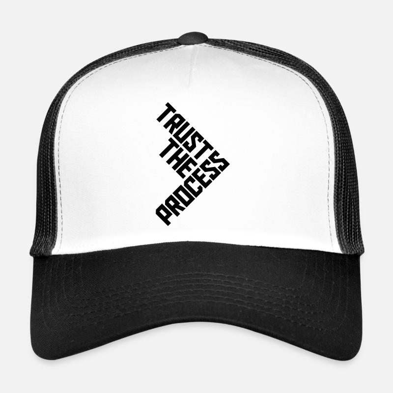 trust the process Quote Trucker Cap