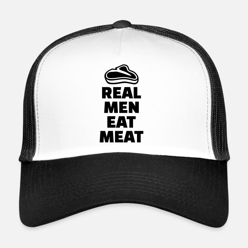 Fleisch - Trucker Cap - Weiß/Schwarz