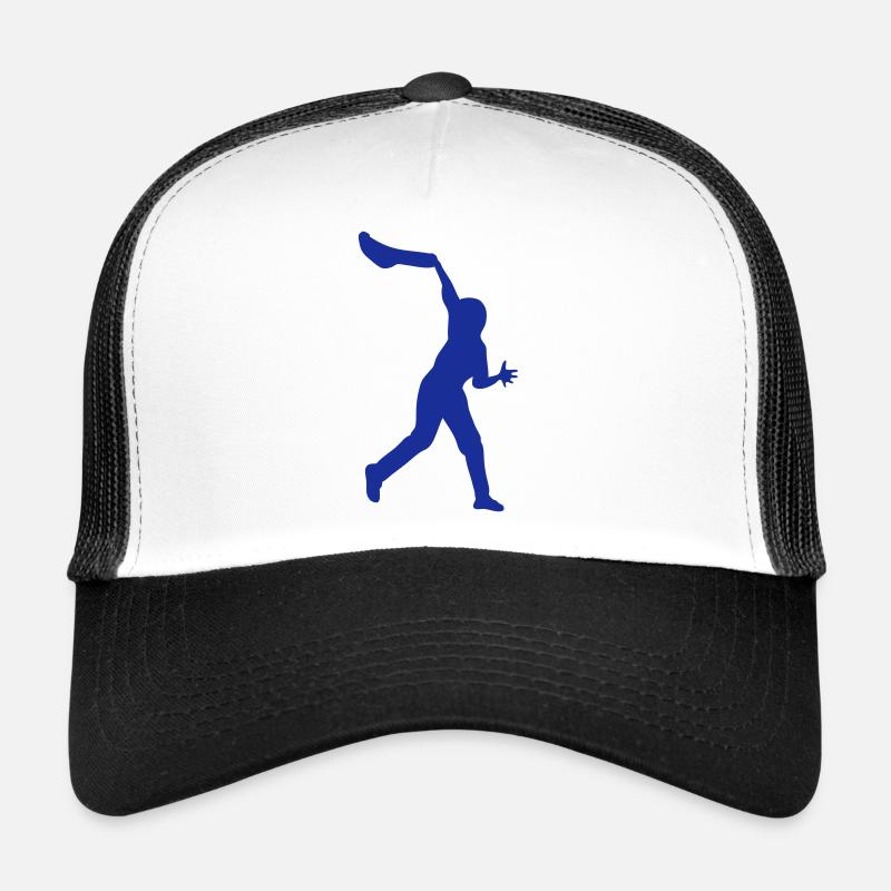 pelote basque 2604208 - Casquette trucker  - blanc/noir